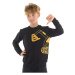 Denokids Boys' Scoop Black Sweatshirt