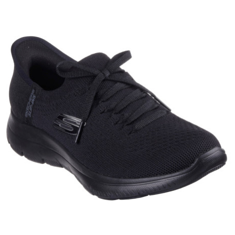 Dámska rekreačná obuv SKECHERS Summits - New Daily Slip-Ins black