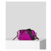 Kabelka Karl Lagerfeld K/Ikonik 3D Pin Camera Bag Ružová