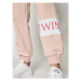 TWINSET Teplákové nohavice 201GJ2374 M Ružová Regular Fit