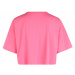 Champion Authentic Athletic Apparel Funkčné tričko 'Crop Top'  ružová / čierna