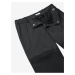 Čierne detské vodeodolné nohavice s povrchovou úpravou Reima Lento