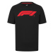 Formule 1 detské tričko Logo black 2024