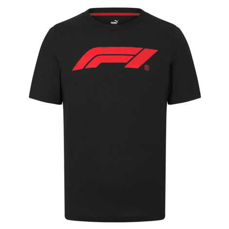 Formule 1 detské tričko Logo black 2024 Puma
