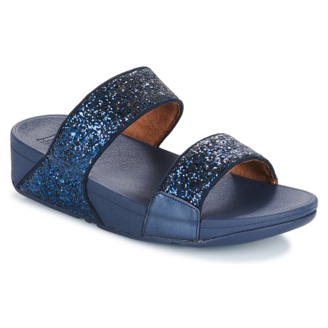 FitFlop  Lulu Glitter Slides  Sandále Modrá
