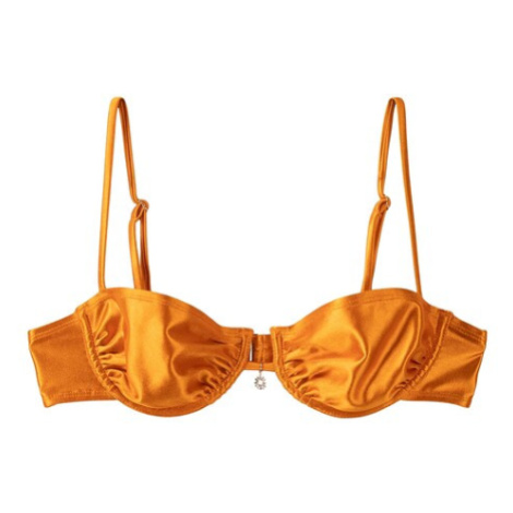 Bershka Bikinový top  oranžová