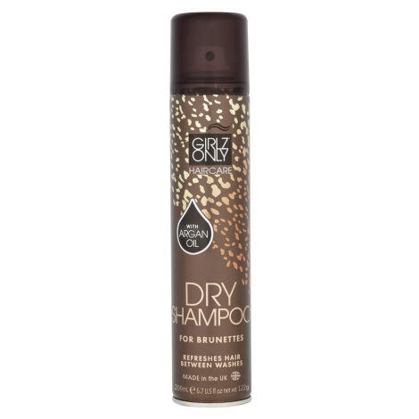 Suchý šampón pre hnedé až tmavo hnedé vlasy Girlz Only for Brunettes - 200 ml (98664; 103269) + 