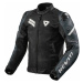 Rev'it! Jacket Apex Air H2O Black/White Textilná bunda