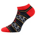 Lonka Dedon Unisex vzorované ponožky - 3 páry BM000001792100100173 mix C