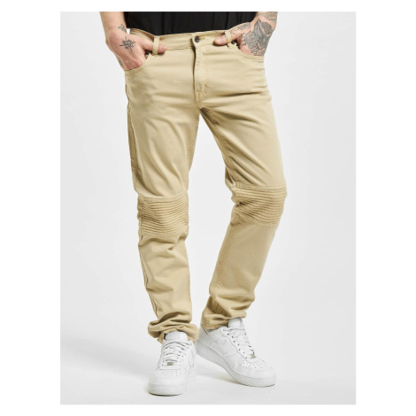 Straight Fit Jeans Quilted Khaki Rocawear