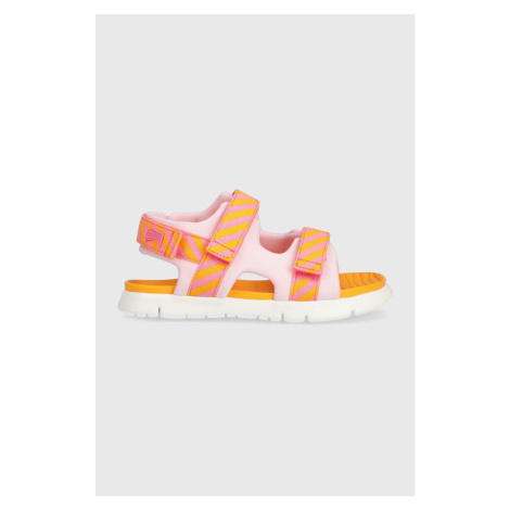 Detské sandále Camper oranžová farba