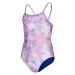 Speedo printed thinstrap muscleback girl miami lilac/soft coral/white