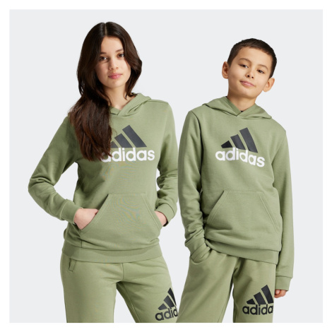 ADIDAS PERFORMANCE Športová mikina 'Essentials'  zelená / čierna / biela