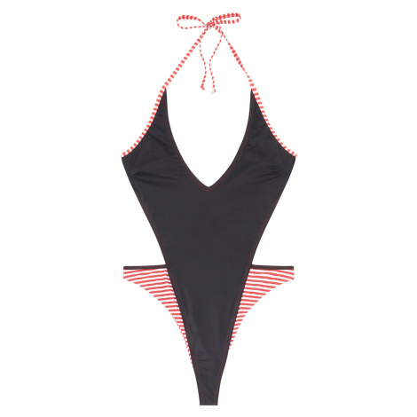 Diesel Plavky - BFSW-KATRIEN SWIMSUIT čierne