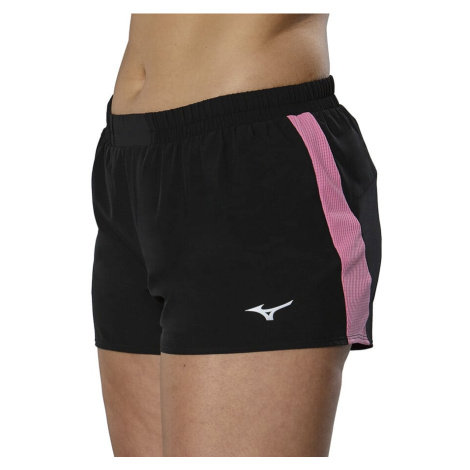 Women's shorts Mizuno Aero 2.5 Short Black/Wild Orchid