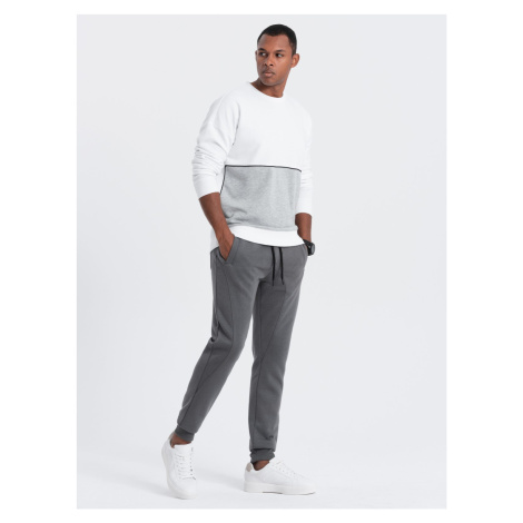 Ombre JOGERRY men's sweatpants - graphite