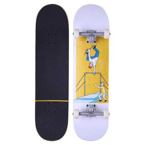 Biele skateboardy, longboardy