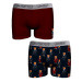 Pánske boxerky John Frank JF2BEF30 2PACK