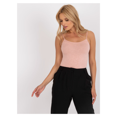 Women's powder top with viscose straps