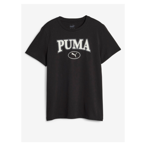 Čierne chlapčenské tričko Puma Squad