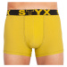 Men's boxers Styx sports rubber green-yellow