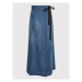 G-Star Raw Džínsová sukňa Wrap D19671-C966-C945 Modrá Regular Fit