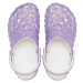 Dievčenské kroksy (rekreačná obuv) CROCS Classic Iridescent Geo CGK white