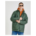 Zelená pánska zimná bunda so skrytou kapucňou Levi's® Fulton