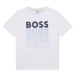Boss Tričko J25O05 D Biela Regular Fit