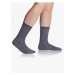 Tmavosivé unisex ponožky Bellinda BAMBUS CASUAL UNISEX SOCKS