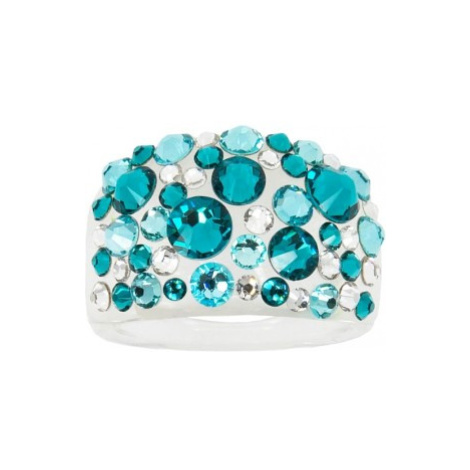 Prsten LEVIEN BY SWAROVSKI Bubble BLUE ZIRCON RBB50BZI