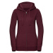 Women's Authentic Melange Zipped Hooded Sweat Russell