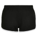 Women's Organic Interlock Retro Hotpants Black/White