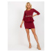 Dress-LK-SK-506553.19-burgundy