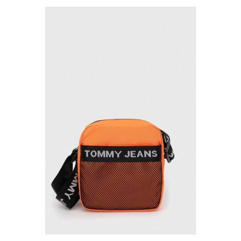 Malá taška Tommy Jeans oranžová farba Tommy Hilfiger
