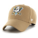 Anaheim Ducks čiapka baseballová šiltovka Snapback ’47 MVP camel beige