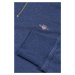 MIKINA GANT REG SHIELD HALF ZIP SWEAT DARK JEANSBLUE MELANGE