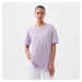 Tričko GAP Logo Boyfriend Tee Orchid Petal 14-3710 T