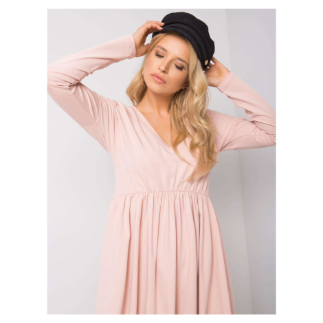 Dress-RV-SK-6008.19X-Light Pink Rue Paris