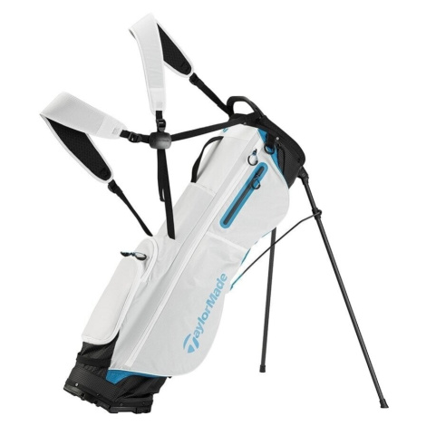 TaylorMade Flextech Superlite Stand Bag Ivory/Black/Blue