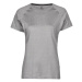 Tee Jays Dámske funkčné tričko TJ7021 Grey Melange