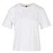Build Your Brand Dámske voľné tričko BY211 White