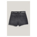 Šortky Karl Lagerfeld Jeans Klj Mr Belted Denim Short Washed Grey