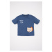 DEFACTO Baby Boy 3D Short Sleeve T-Shirt