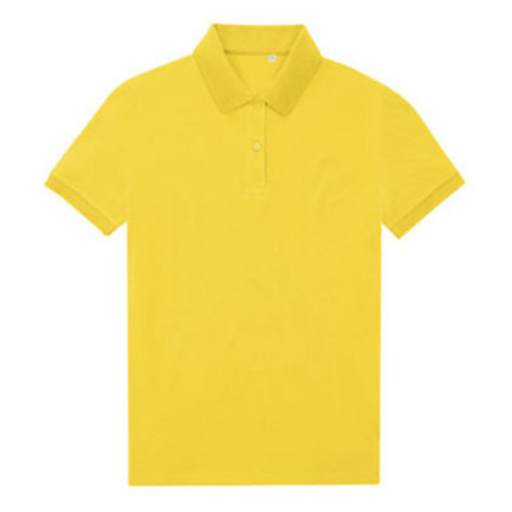 B&amp;C Dámske polo tričko PW465 Pop Yellow B&C