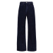 NOHAVICE GANT WIDE FIT CORD PANTS modrá