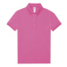 B&amp;C Dámske polo tričko PW461 Lotus Pink