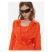 Pinko Každodenné šaty Stringa 101593 A123 Oranžová Regular Fit