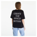 Tričko Calvin Klein Jeans Embroidered Slogan Back Tee Black