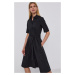 Šaty Lauren Ralph Lauren čierna farba,mini,áčkový strih,200748950002